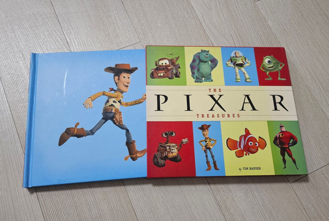 [희귀/절판] 픽사 트레져(The Pixar Treasures) 아트북 - 풀구성 상태좋음 이미지