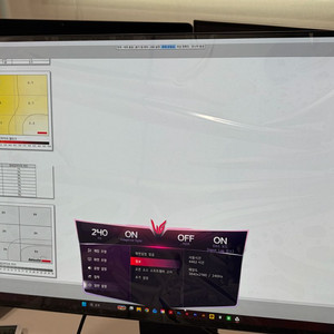 LG 4k 240hz oled 32GS95UE 패널 교체 신품 이미지