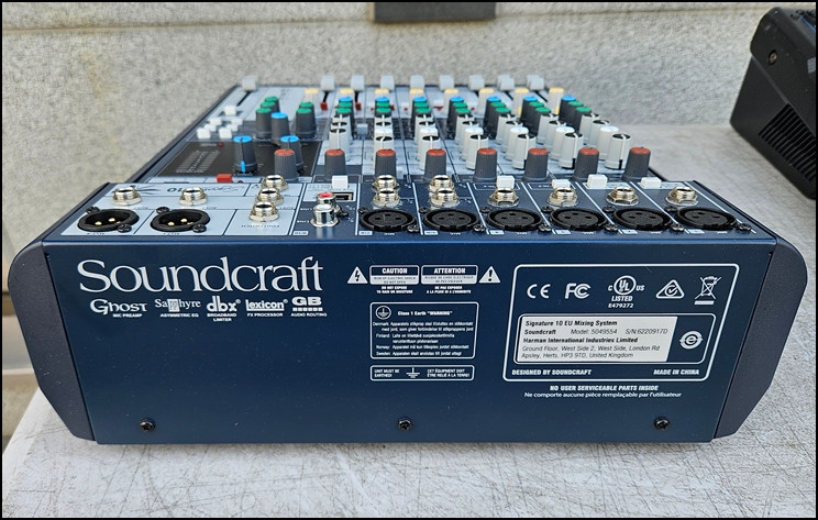 사운드크래프트(Soundcraft) Signature 10 중고 아날로그 믹서 이미지