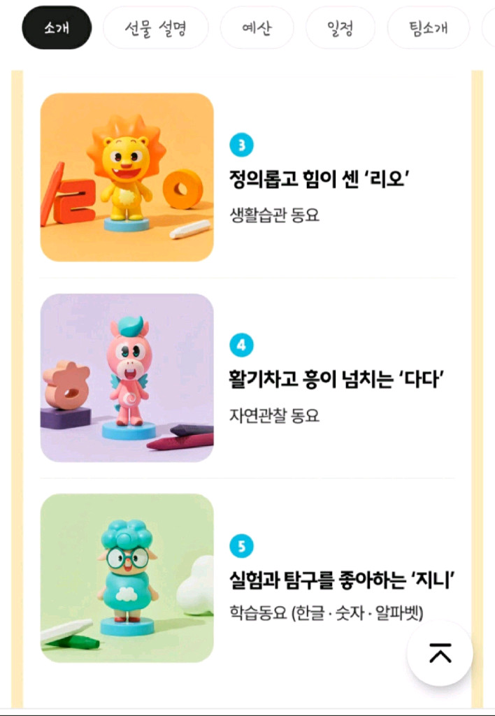 텀블벅 톰토미와 친구들 스마트 피규어 5종 세트 외 사진 구성 미개봉 이미지