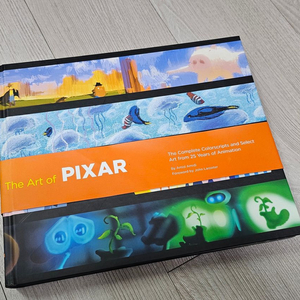[희귀/절판] 픽사 아트북 The Art of Pixar (컬러스크립트 25주년 기념판) 이미지
