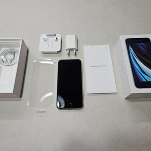 아이폰se2 128GB 화이트 MXD12KH/A 팝니다. 이미지