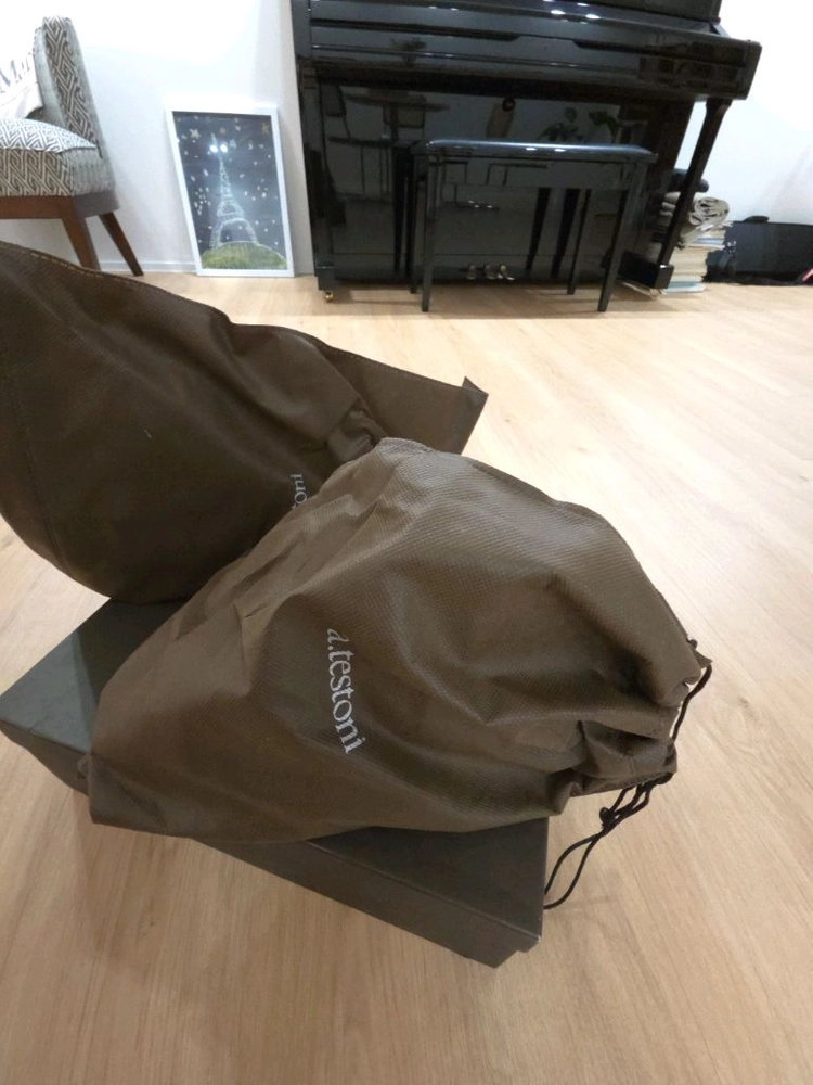 a.testoni 남성 조르쥬 부츠 블랙 사이즈 41 이미지
