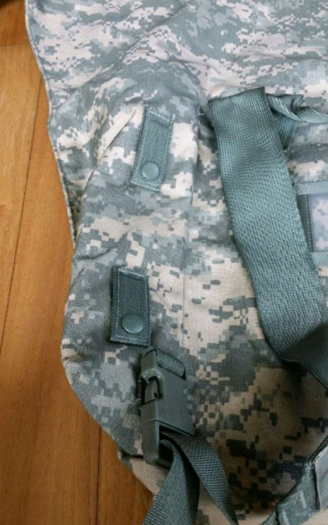 미군 오리지날 지급품 JSLIST BAG ACU 패턴 화생방 물자 케리어 중형잡낭 이미지