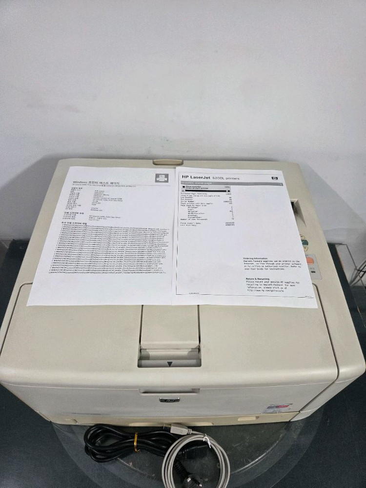 HP A3 흑백 프린터 5200L 팔아요 이미지