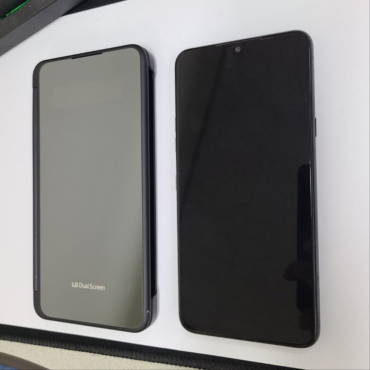 .LG V50S 블랙 256G LGU+ 무잔상 A급 + 듀얼스크린 214160 이미지