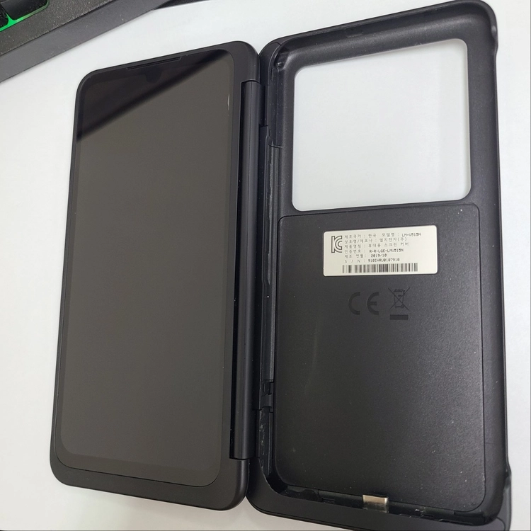 .LG V50S 블랙 256G LGU+ 무잔상 A급 + 듀얼스크린 214160 이미지