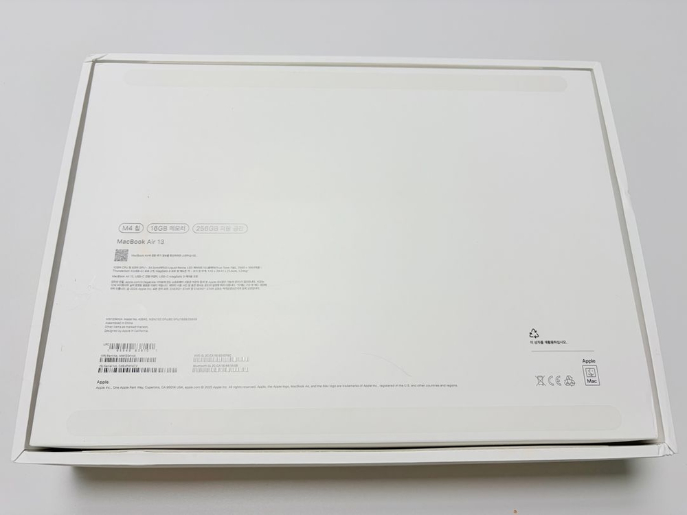 Apple 2025 맥북 에어 13 M4, 미드나이트, M4 10코어, 16GB, 256GB, 이미지