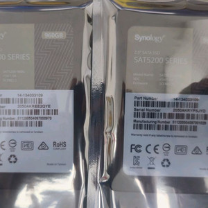 시놀로지 Synology 엔터프라이즈 SAT5200 1TB (960GB) SSD 이미지