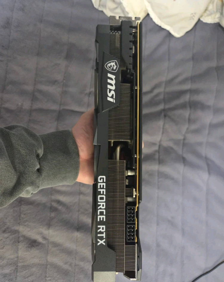 MSI RTX 3080 벤투스 그래픽카드 이미지
