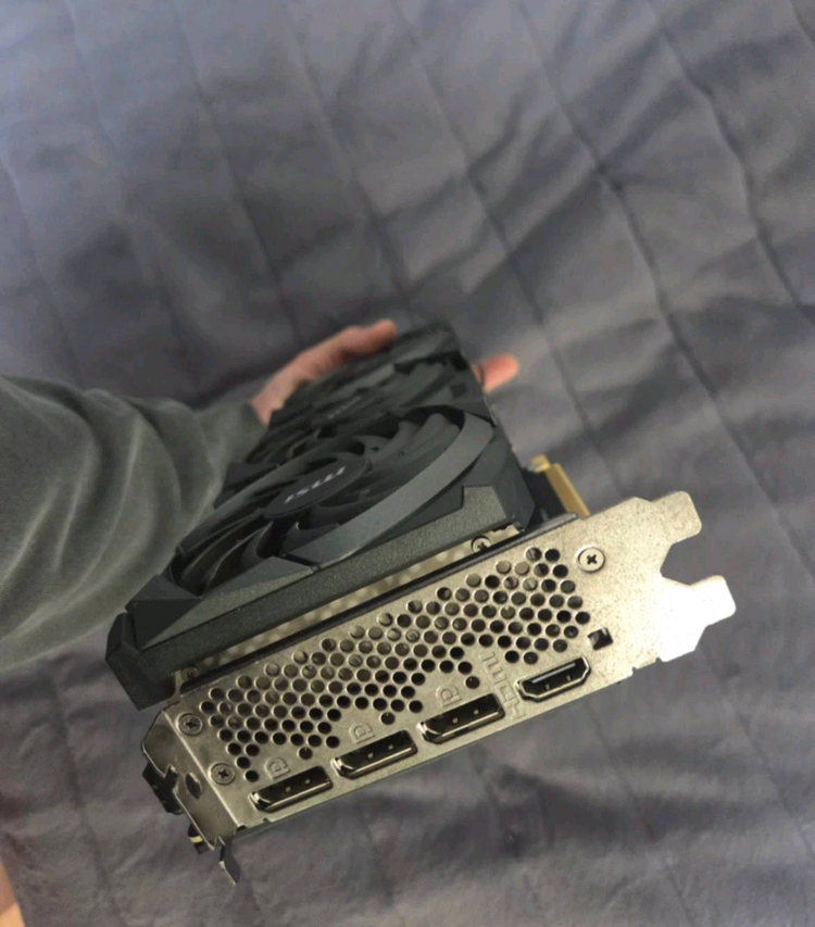 MSI RTX 3080 벤투스 그래픽카드 이미지