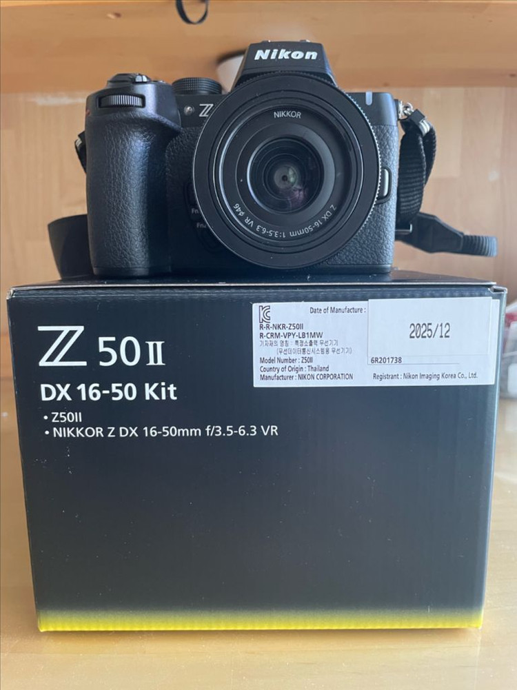 니콘 z50ii 16-50kit + 마루미 블랙미스트필터 46mm + 로우프로 노바 160 AW II 숄더백 이미지