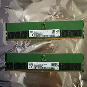 SK하이닉스 A다이 DDR5 32GB 램 2개 (총 64GB) 팝니다 이미지