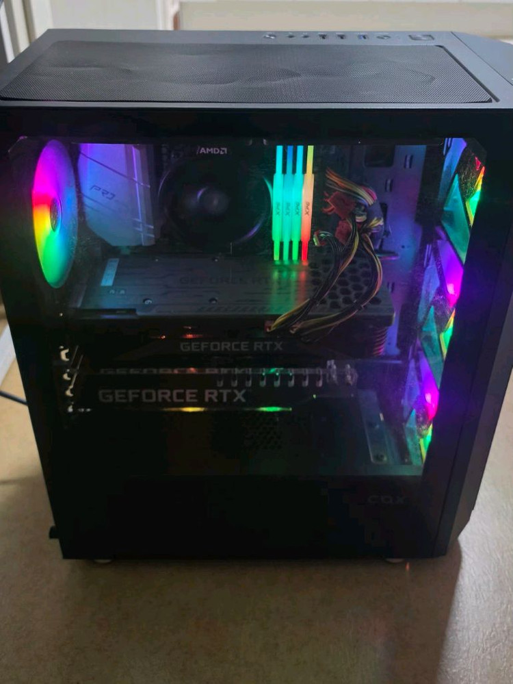 라이젠5 3600 / 32GB / RTX 3080 데스크탑 본체 (HDD/SSD 미포함) 이미지
