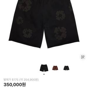 데님티어스 스웨트쇼츠 반바지 이미지