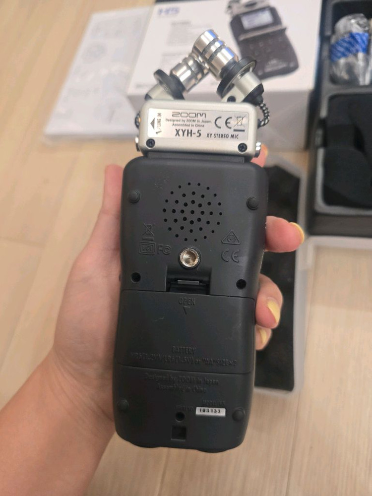 Zoom H5 + EXH-6 캡슐 이미지