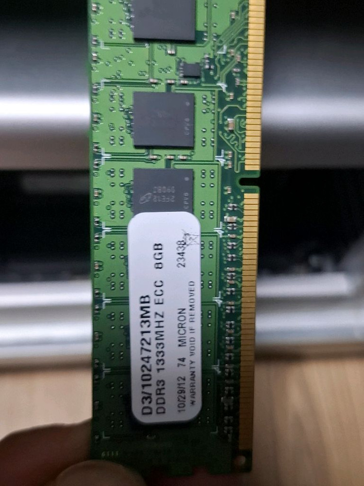 DDR3 8GB ECC UDIMM 서버전용(PC3-10600E) 이미지