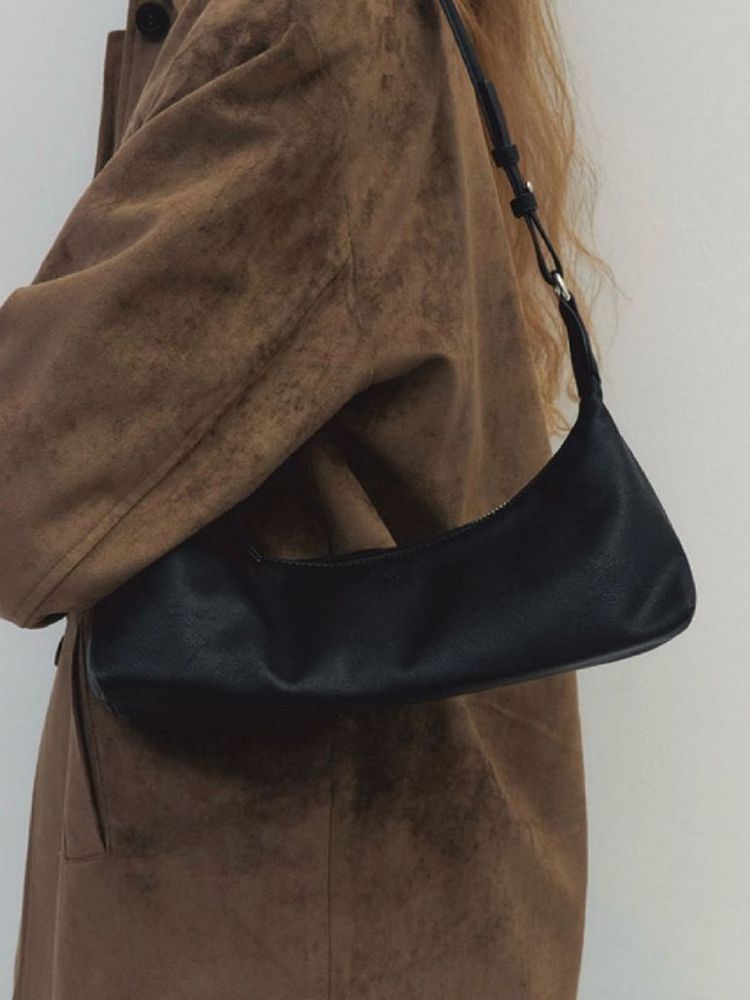 니브 Neev 가방 Medium Square Hobo Bag (Black)+ (새제품)마이아 미니 캔버스백 이미지