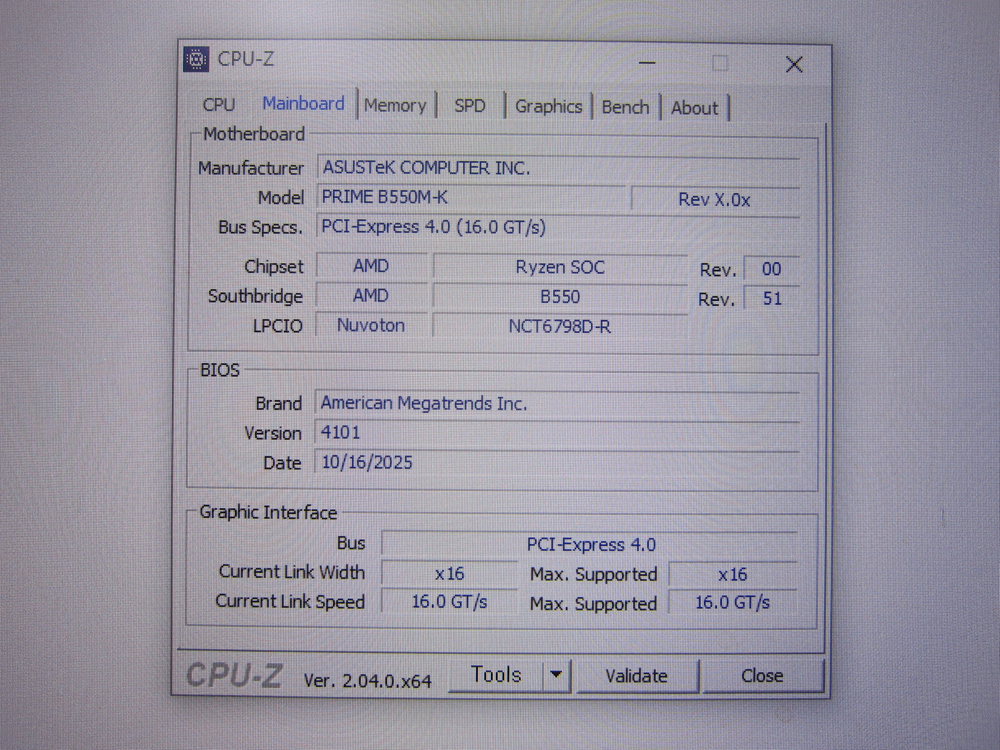 [AM4소켓] ASUS PRIME B550M-K 이미지