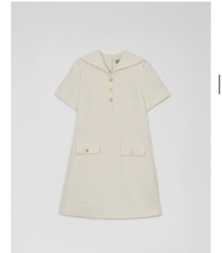 르메메 세일러 로브 sailor robe 아이보리 S 피로연 원피스 2부드레스 이미지