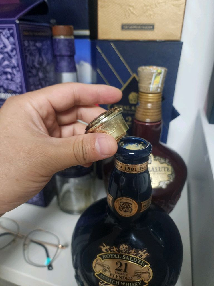 로얄 살루트 및 글렌드로낙 공병 이미지