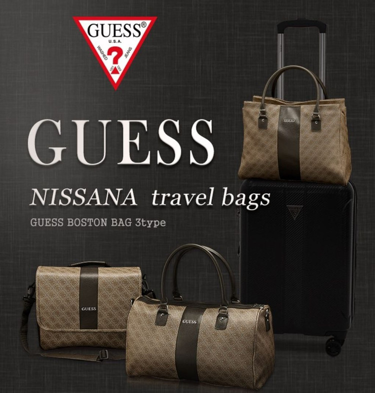 정품GUESS)게스NISSANA트래블 백(쇼핑도트)미개 이미지