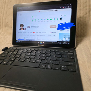 삼성 갤럭시북 10.6 RAM 4GB, 128GB 와이파이모델 팔아요. 이미지