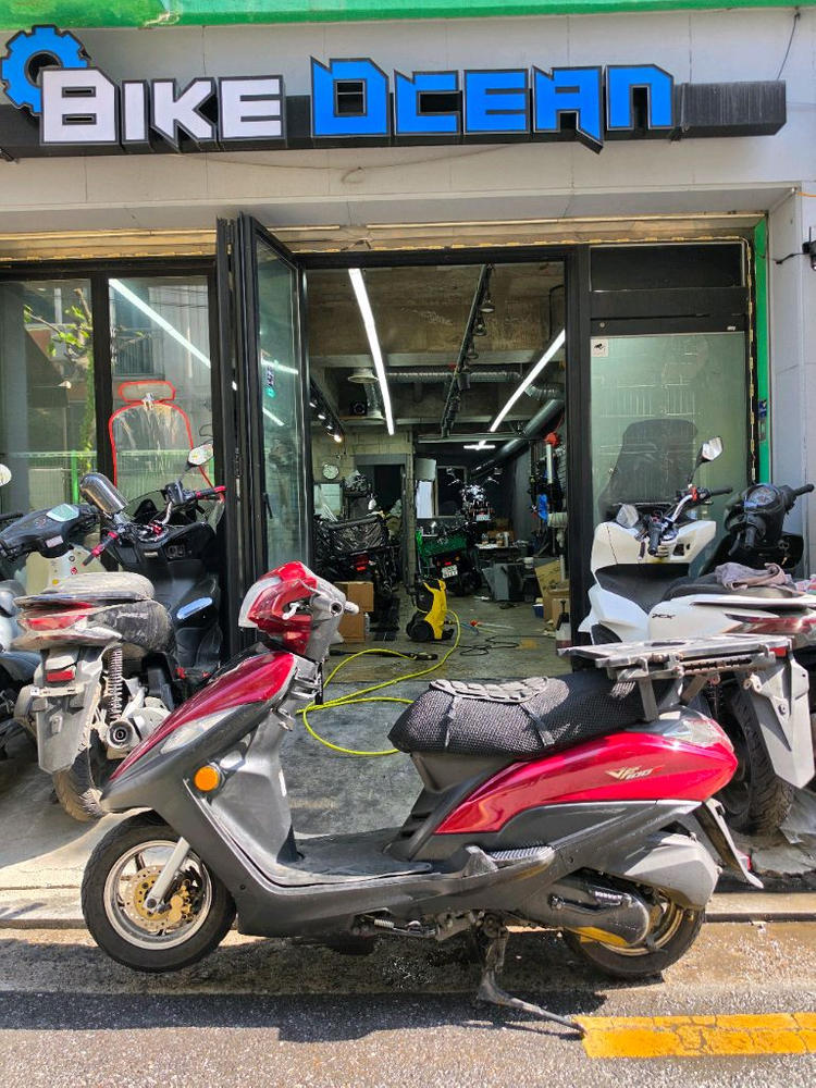 21년식 VF100P 배달용 중고 오토바이 이미지