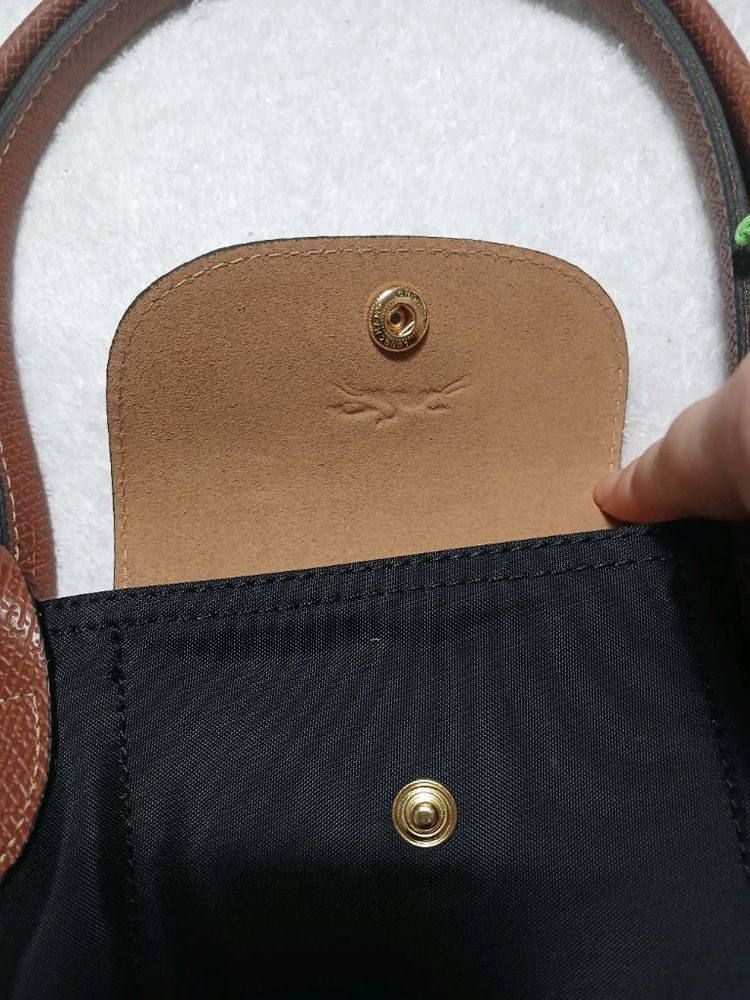 롱샴 르플리아쥬 블랙 미듐 숄더백 팝니다 이미지