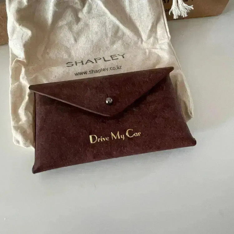 드라이브마이카 SHAPLEY카드케이스 하마구치류스케영화 샤플리가죽명함지갑 이미지