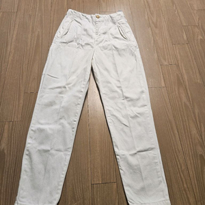 (새상품) ZARA 아이보리 청바지 S사이즈 이미지