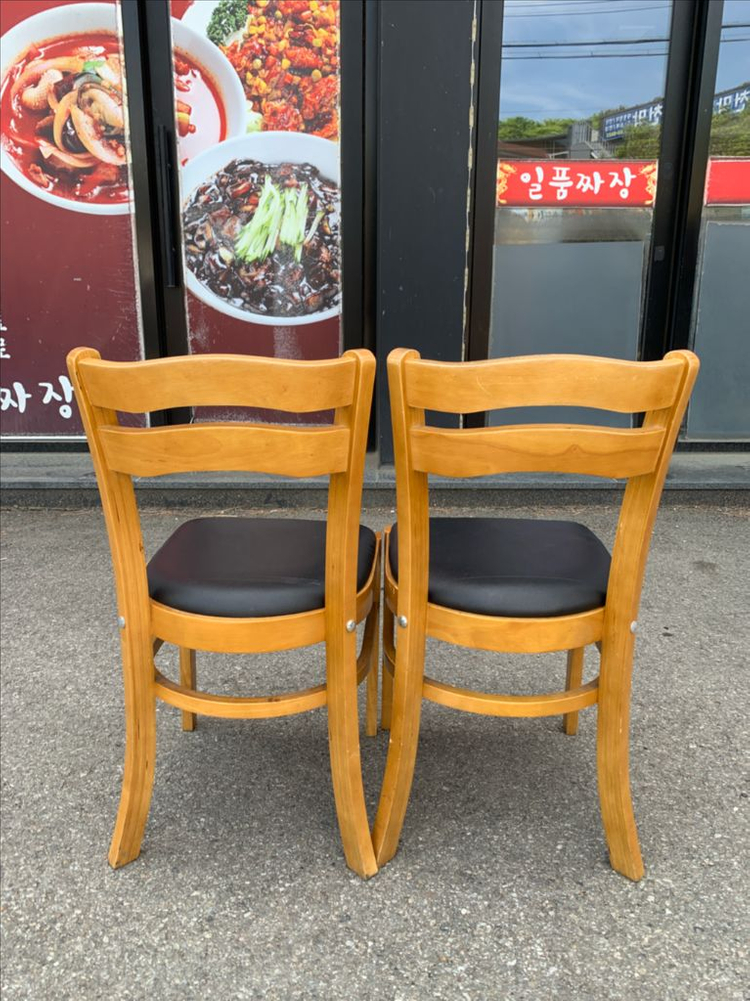 나무의자 식당의자 17개 이미지