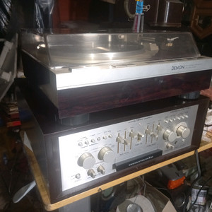 마란츠PM-8MK II 스테레오앰프 콘설 ,데논DP-47F 턴테이블 이미지