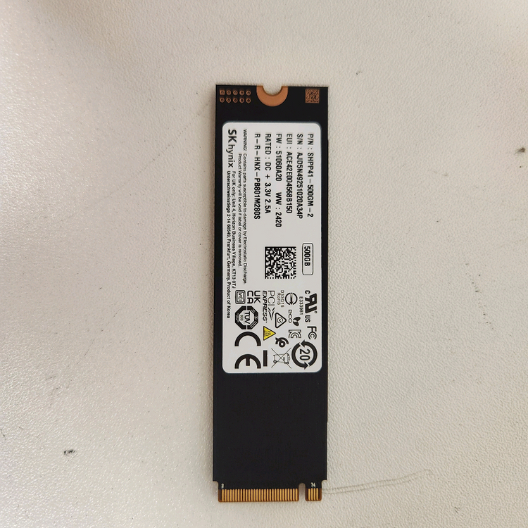 ssd sk하이닉스 p41 500gb 팝니다. m.w nvme 이미지