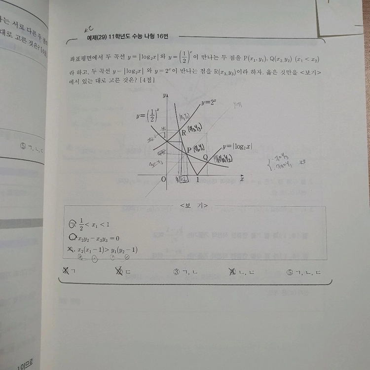 기출의 파급 효과(기파급) 수학1 수학2 판매합니다. 이미지