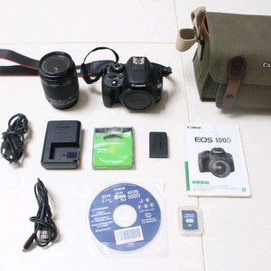 캐논 100d 18-55mm STM 번들셋 입문용 DSRL 이미지