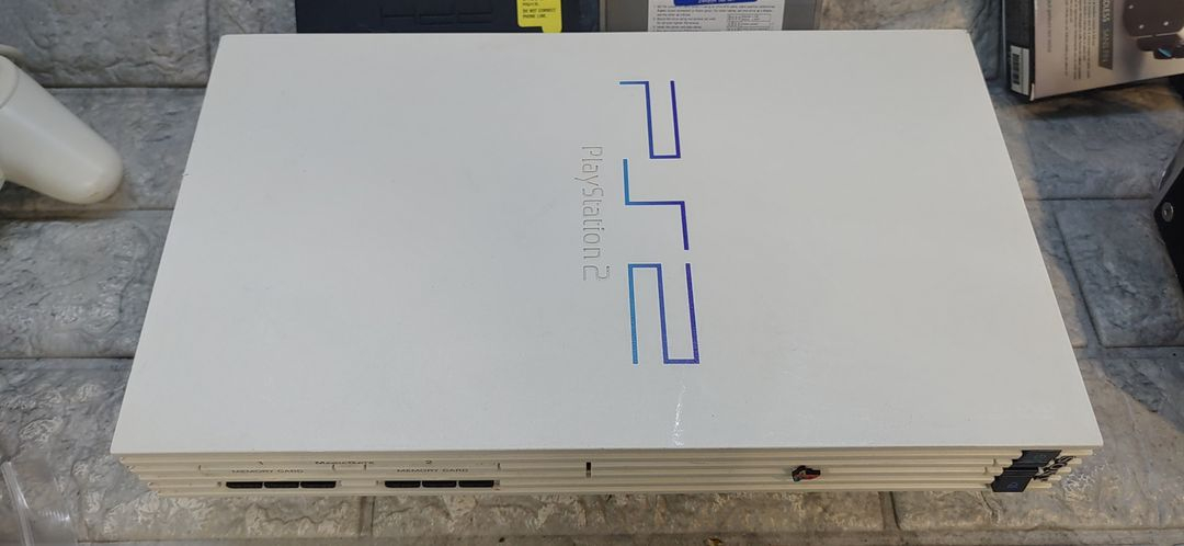 ps2 한국정발 scph-55005 화이트 hdd200기가 이미지
