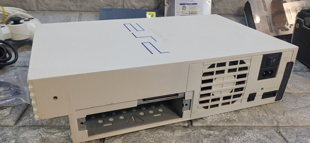 ps2 한국정발 scph-55005 화이트 hdd200기가 이미지