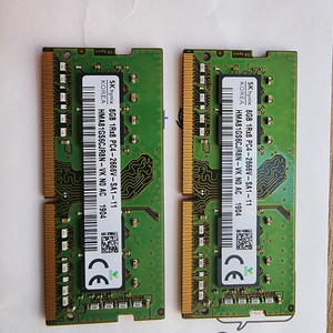 ddr4 2666 8gb 노트북 램2개 이미지