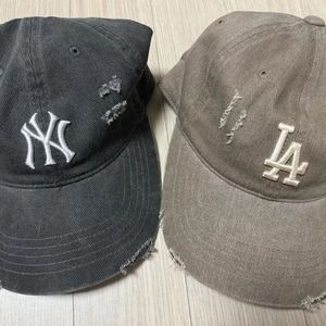 MLB 뉴욕 양키스 LA 다저스 빈티지 볼캡 새상품급 이미지