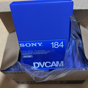 DVCAM Tape 184분 새거 디브이캠테이프 10개 소니테잎 이미지