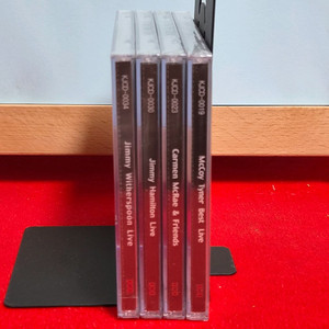 재즈 라이브 미개봉 CD 4장 세트 (McCoy Tyner 외) 일괄 이미지