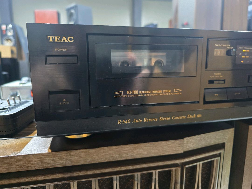 TEAC(티악) R540 오토리버스 스테레오 데크 오버홀 완료 이미지