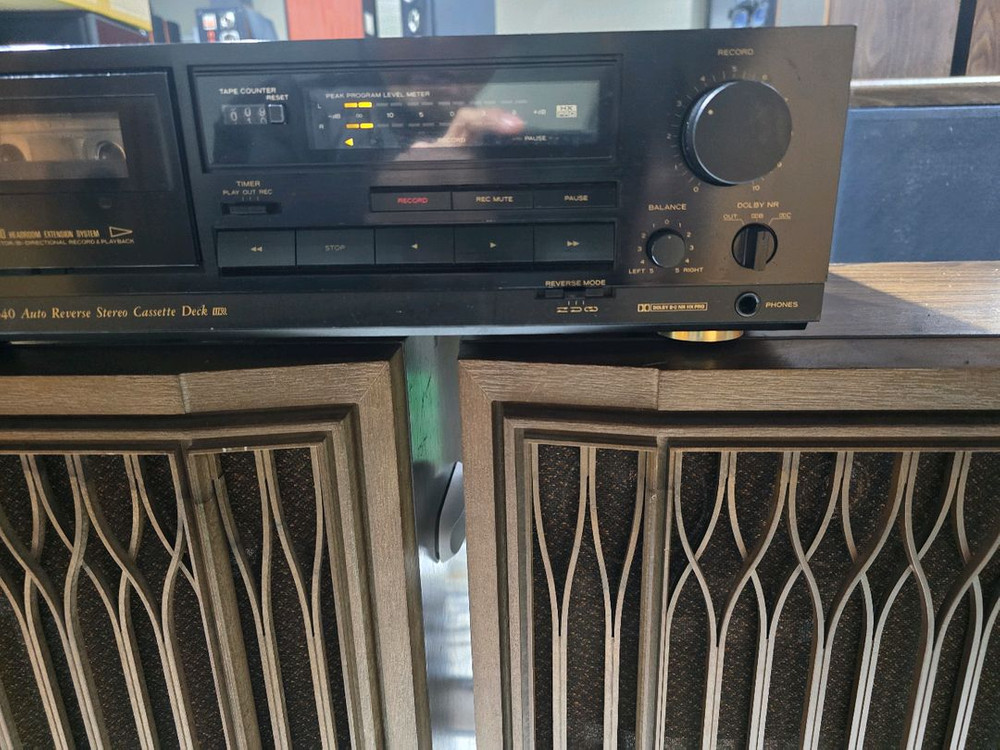 TEAC(티악) R540 오토리버스 스테레오 데크 오버홀 완료 이미지