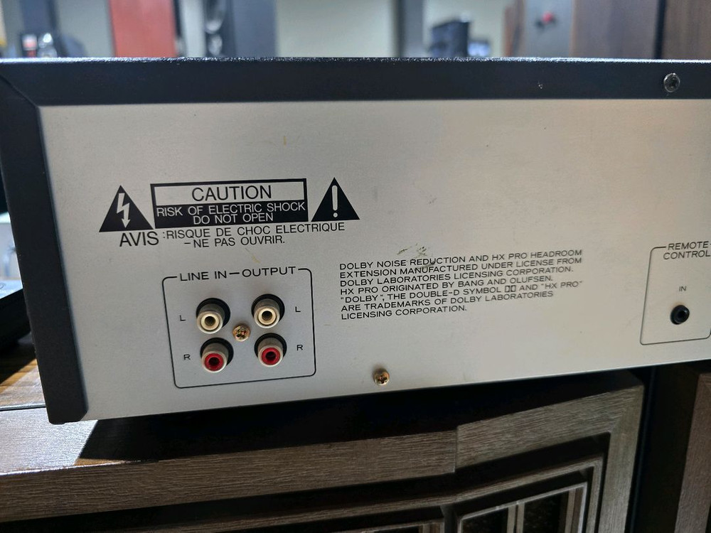 TEAC(티악) R540 오토리버스 스테레오 데크 오버홀 완료 이미지