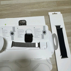 애플워치 10 46mm 내추럴 티타늄 이미지
