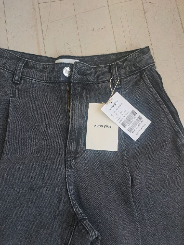 구호플러스여성와이드데님바지 이미지
