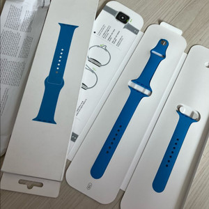 애플워치 애플 49mm46 45 44 서프블루 스포츠밴드 이미지
