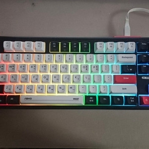 앱코 mk87 컴퓨터 키보드 이미지