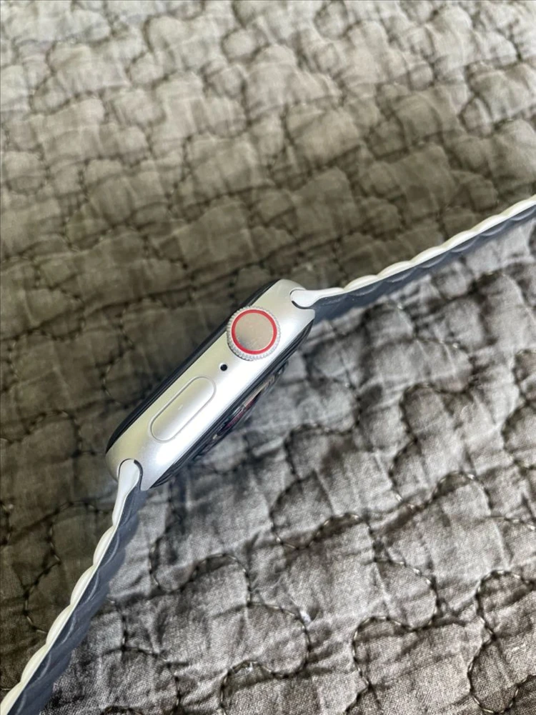 애플워치6 40mm 실버 나이키 셀룰러 이미지